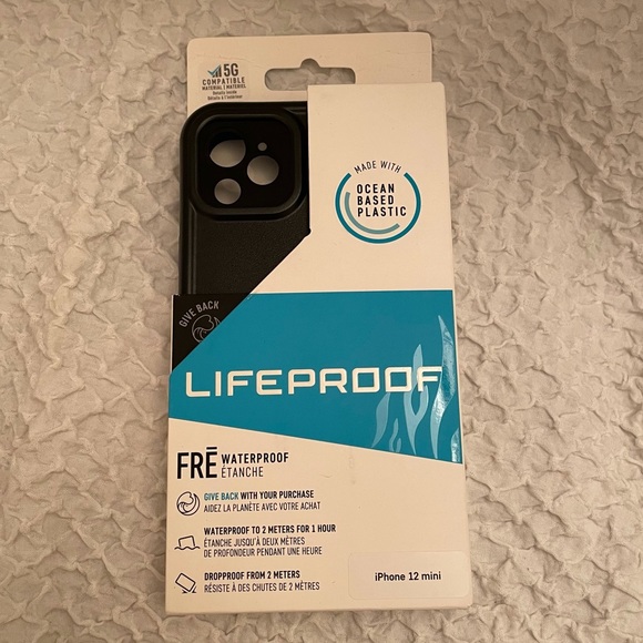 NWT Lifeproof FRE Waterproof Case - iPhone 12 Mini